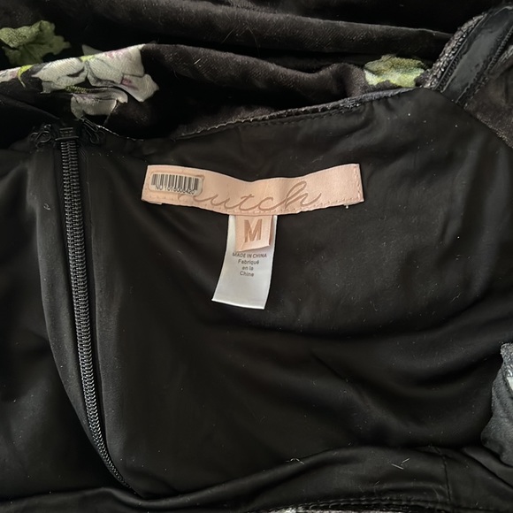 Anthropologie Hutch Velvet Floral Midi Dress - Picture 9 of 9